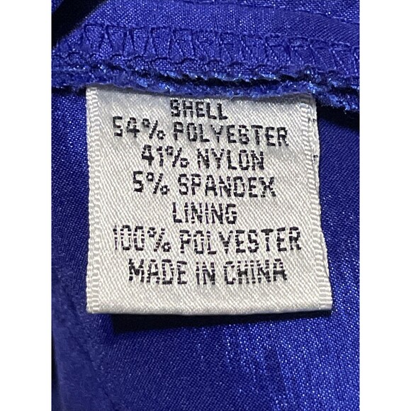 Hailey Logan Womens Blue Sleeveless Stretch Dress Size Small - Picture 5 of 7